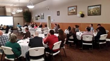 People at a FMP Banquet
